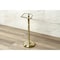 Kingston Brass Freestanding Toilet Paper Holder, Brushed Brass CC2107 - alternate 2